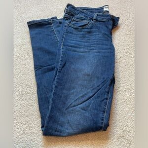Garage Dark Blue Skinny Jeans